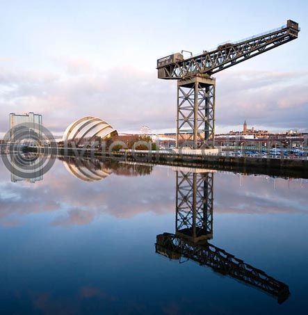 Clyde, Armadillo, Pacific Quay Glasgow Colour Photo Card