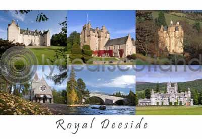 Royal Deeside Composite 2 Postcard
