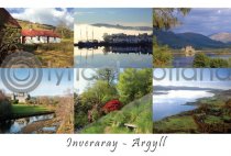 Inveraray, Argyll Composite Postcard