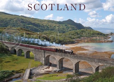 Scotland - Jacobite at Glen Mama Magnet