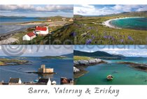 Barra - Barra, Vatersay & Eriskay Comp Postcard
