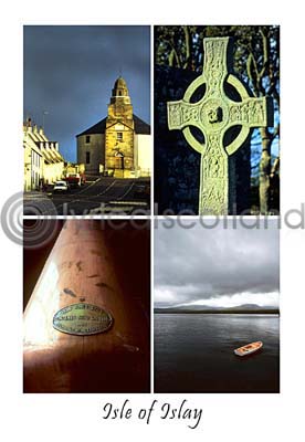 Islay - Isle of Islay Composite 3 Postcard