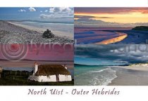 North Uist - North Uist Outer Hebrides Postcard