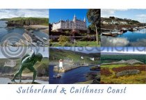 Sutherland & Caithness Coast Postcard